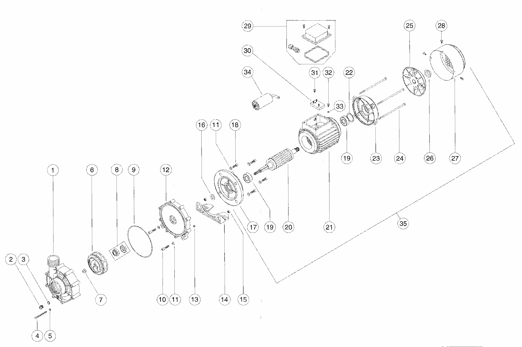 Čerpadlo Protiproudu VAG-JET 50m3/h Čerpadlo Protiproudu VAG-JET 50m3/h