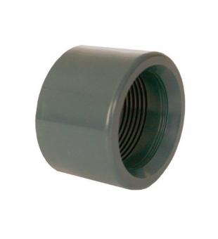 PVC tvarovka - Redukce krtk vkldac se zvitem 63 x 1 1/2 int.