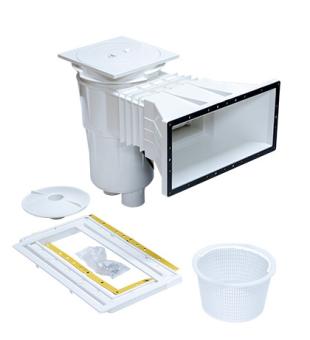 Skimmer 17,5 L, irokog Vrata, za foliju sa mjedenim umetcima